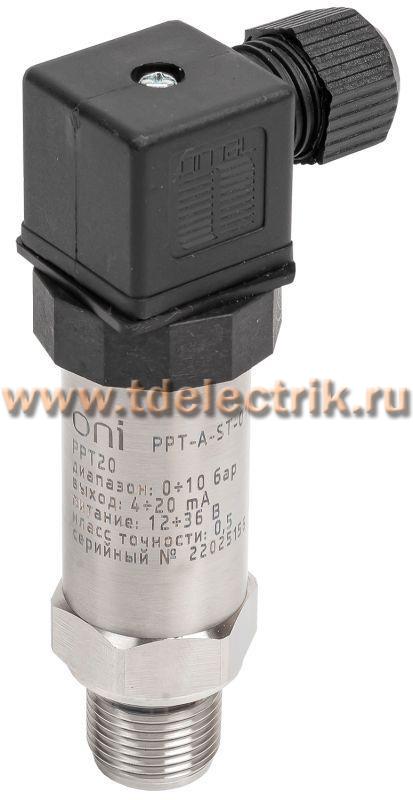 Фотография №1, Преобразователь давления PPT20 0,5% 0-10Бар 4-20мА M20 DIN43650 ONI