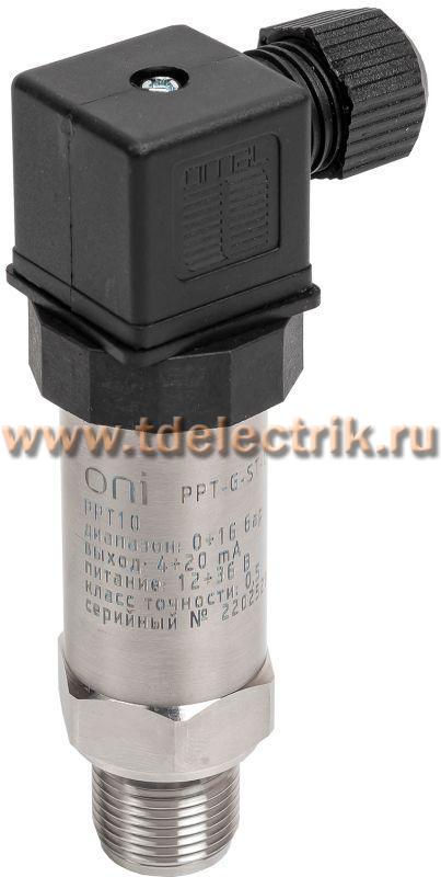 Фотография №1, Преобразователь давления PPT10 0,5% 0-16Бар 4-20мА M20 DIN43650 ONI