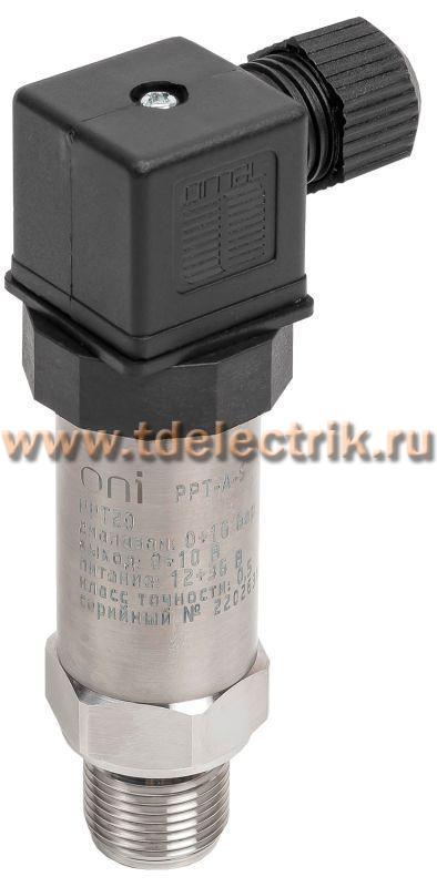Фотография №1, Преобразователь давления PPT20 0,5% 0-16Бар 0-10В M20 DIN43650 ONI