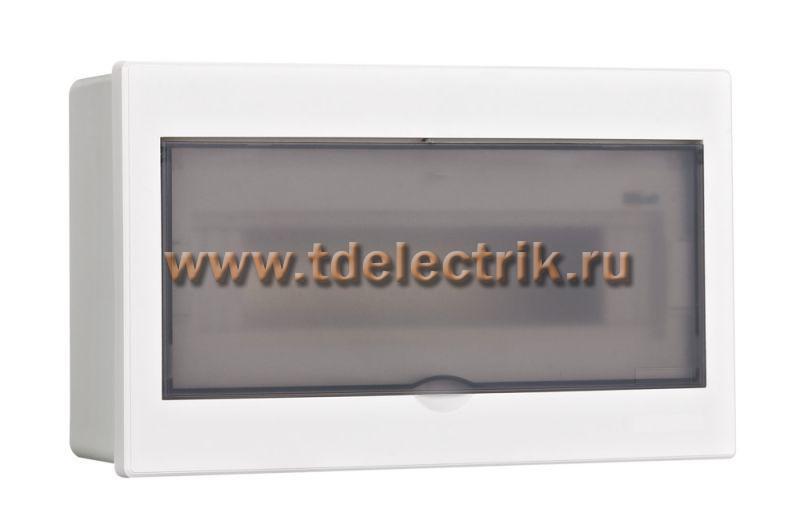 Фотография №1, Корпус  встраиваемый прозр. дв. 1 ряд 13 мод. IP41 ЩРВ-П