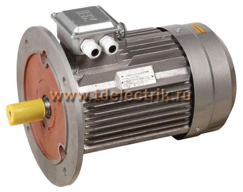 Фотография №1, Электродвигатель АИР DRIVE 3ф АИР 132S8 660В 4кВт 750об/мин 3081 IEK