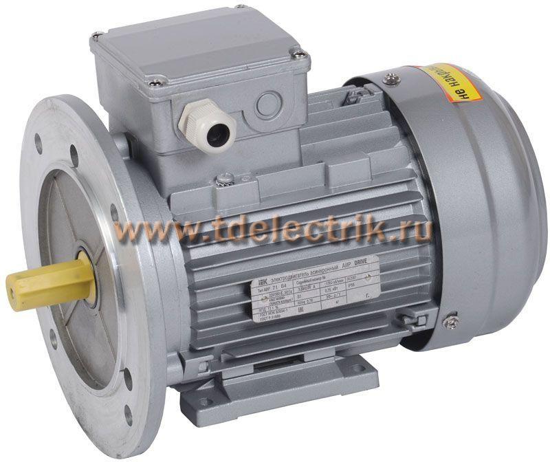 Фотография №1, Электродвигатель АИР DRIVE 3ф АИР 71B2 380В 1,1кВт 3000об/мин 2081 IEK