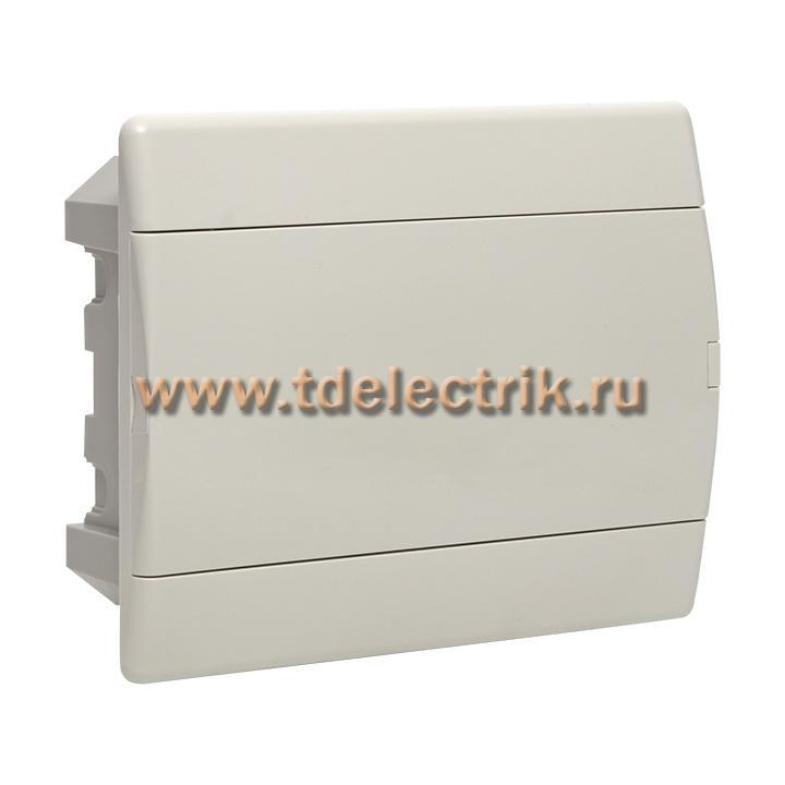Фотография №1, Щит распределительный ЩРВ-П-12 белая дверца IP41 EKF Basic