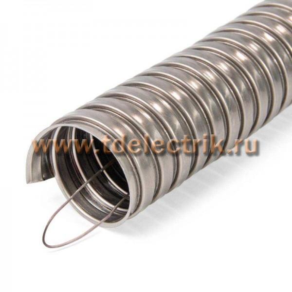 Фотография №1, Металлорукав КВТ (Fortisflex) МР (INOX) / МР (INOX) с протяжкой
