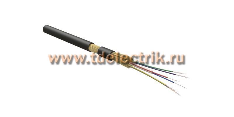Фотография №1, Hyperline FO-MB-IN/OUT-504-12-LSZH-BK Кабель волоконно-оптический 50/125 (OM4) многомодовый, 12 волокон, безгелевые микротрубки 0.9 мм (micro bundle), внутренний/внешний, LSZH, нг(А)-HF, –40°C – +70°C, черный