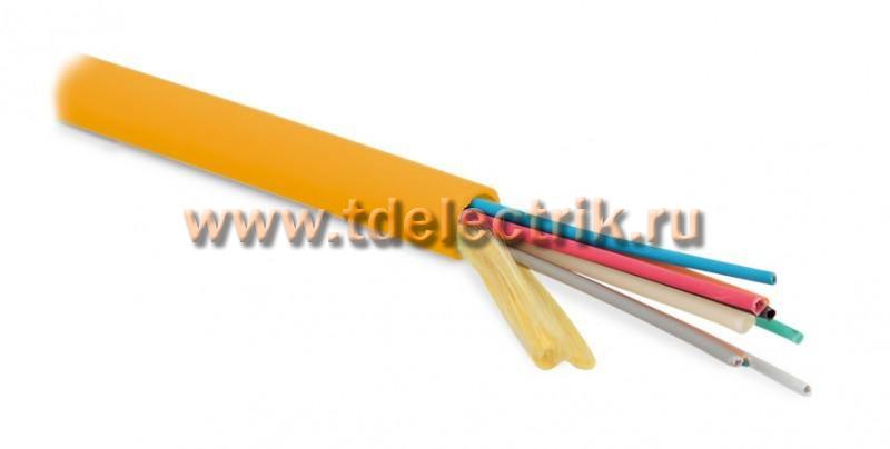 Фотография №1, Hyperline FO-MB-IN-50-16-LSZH-OR Кабель волоконно-оптический 50/125 (OM2) многомодовый, 16 волокон, безгелевые микротрубки 1.06 мм (micro bundle), для внутренней прокладки, LSZH, нг(А)-HF, -30°C – +70°C, оранжевый
