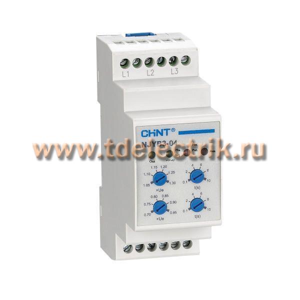 Фотография №1, Реле контроль фаз NJYB3-8 AC380В (R)
