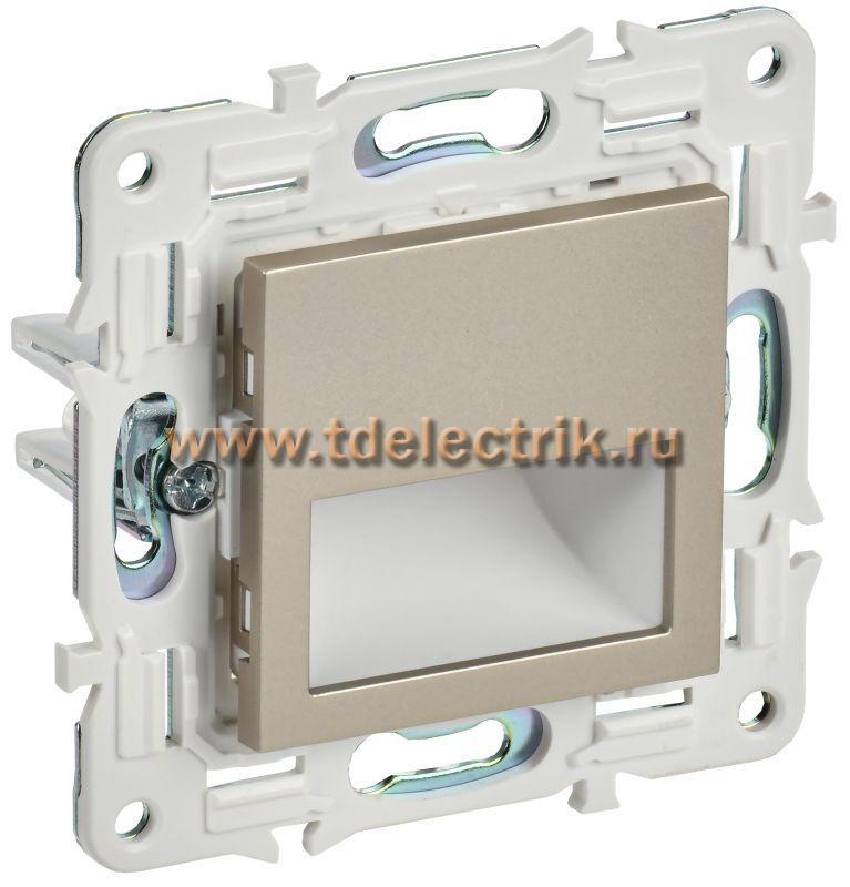Фотография №1, SKANDY Подсветка LED встраиваемая SK-L01Sh шамп. IEK