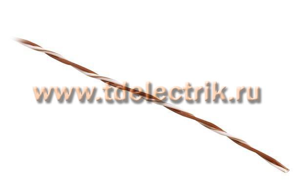 Фотография №1, Hyperline UTP1-C5-S24-CRS-IN-NJ-500 (500 м) Кабель кроссировочная витая пара неэкранированная UTP категория 5 1 пара (24 AWG) одножильный (solid) без общей внешней оболочки