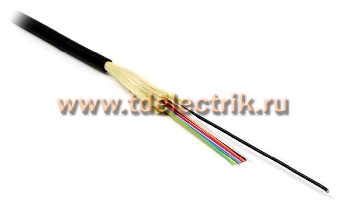 Фотография №1, Hyperline FO-DT-IN/OUT-9S-4-LSZH-BK Кабель волоконно-оптический 9/125 (SMF-28 Ultra) одномодовый, 4 волокна, плотное буферное покрытие (tight buffer) внутренний/внешний, LSZH, нг(А)-HF, –40°C – +70°C, черный