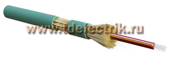 Фотография №1, Hyperline FO-DT-IN-503-2-LSZH-AQ Кабель волоконно-оптический 50/125 (OM3) многомодовый, 2 волокна, плотное буферное покрытие (tight buffer), для внутренней прокладки, LSZH, нг(А)-HF, –40°C – +70°C, голубой (aqua)