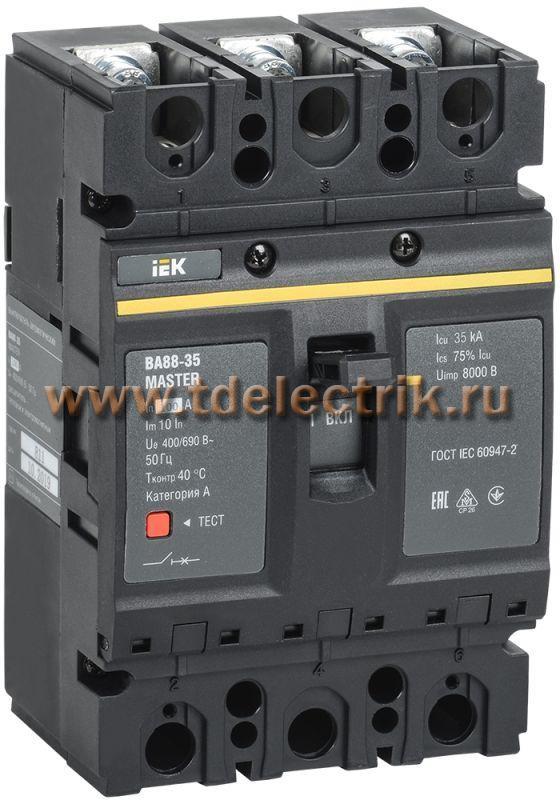 Фотография №1, Выкл. авт. ВА88-35 3Р 100А 35кА MASTER IEK