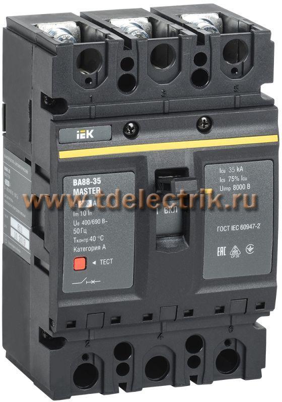 Фотография №1, Выкл. авт. ВА88-35 3Р 200А 35кА MASTER IEK