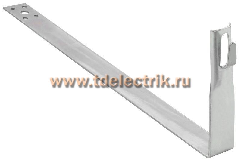 Фотография №1, Держатель проводника кр. 6-8мм чер. кр. L=430мм алюм. IEK
