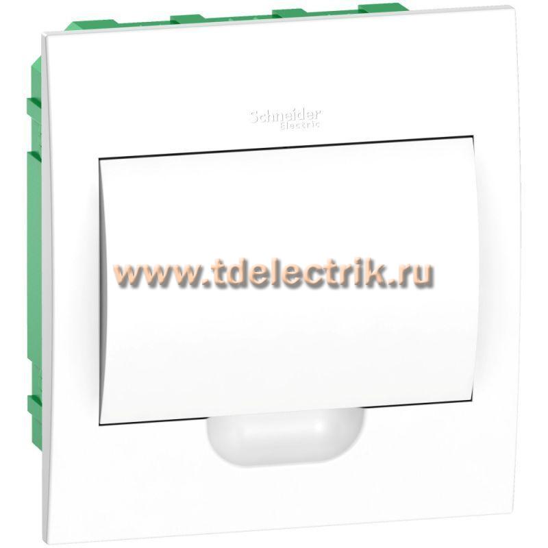 Фотография №1, Бокс встраиваемый 1 ряд/8 мод, дверь белая, IP40 Easy9