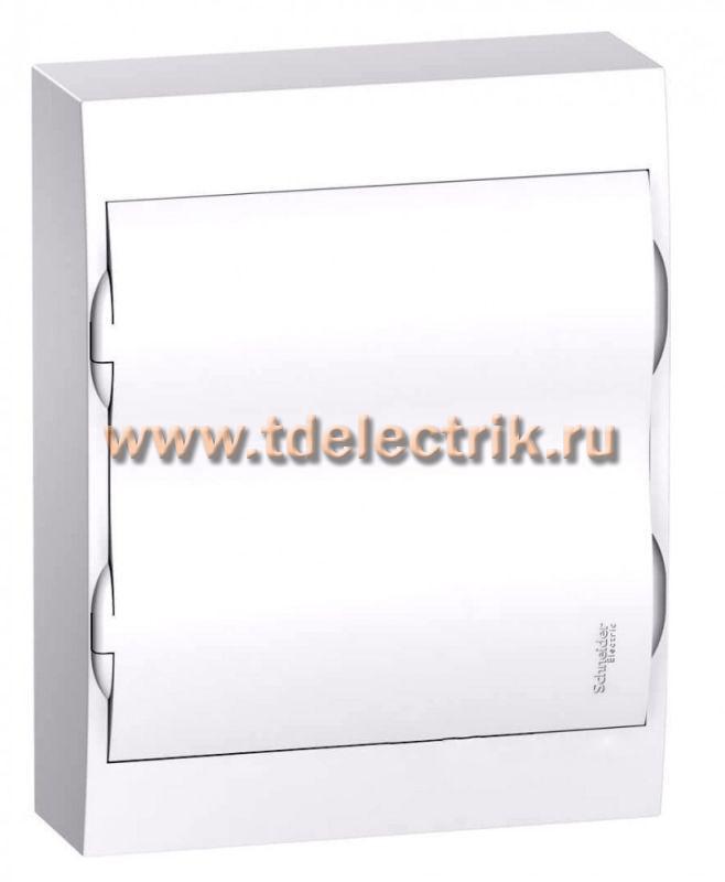 Фотография №1, Бокс навесной 2 ряд/24 мод, дверь белая, IP40 Easy9