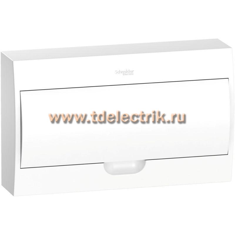 Фотография №1, Бокс навесной 1 ряд/18 мод, дверь белая, IP40 Easy9