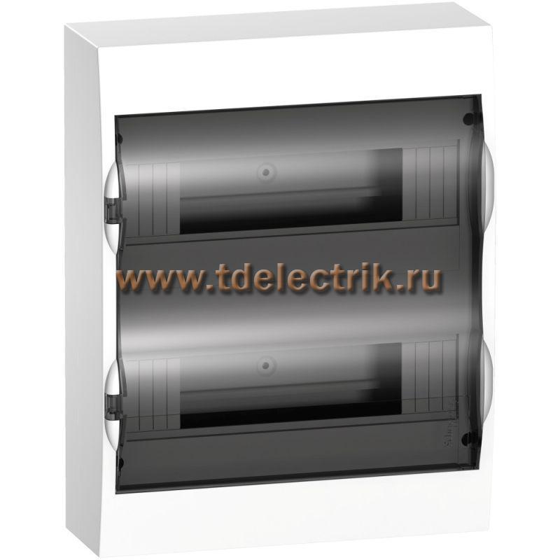Фотография №1, Бокс навесной 2 ряд/24 мод, дверь прозрачная, IP40 Easy9