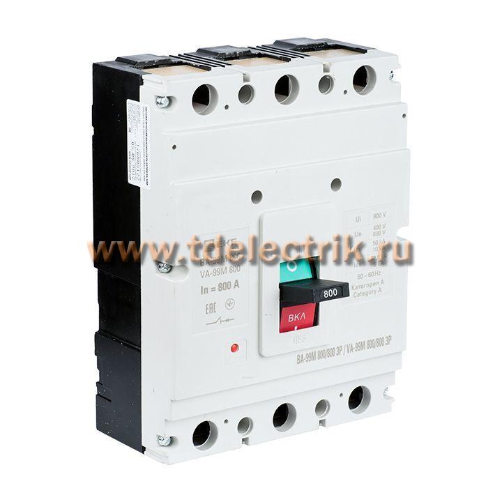 Фотография №1, Выключатель автоматический ВА-99М 800/630А 3P 35кА EKF PROxima