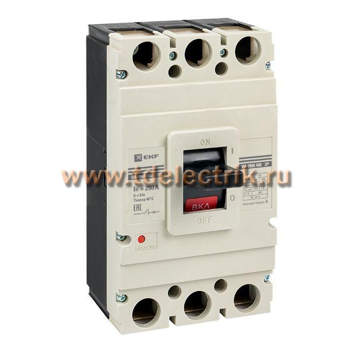 Фотография №1, Выключатель автоматический ВА-99М 400/400А 4P 5In 42кА EKF PROxima 