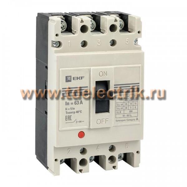 Фотография №1, Выключатели автоматические ВА-99М до 1600А  EKF PROxima