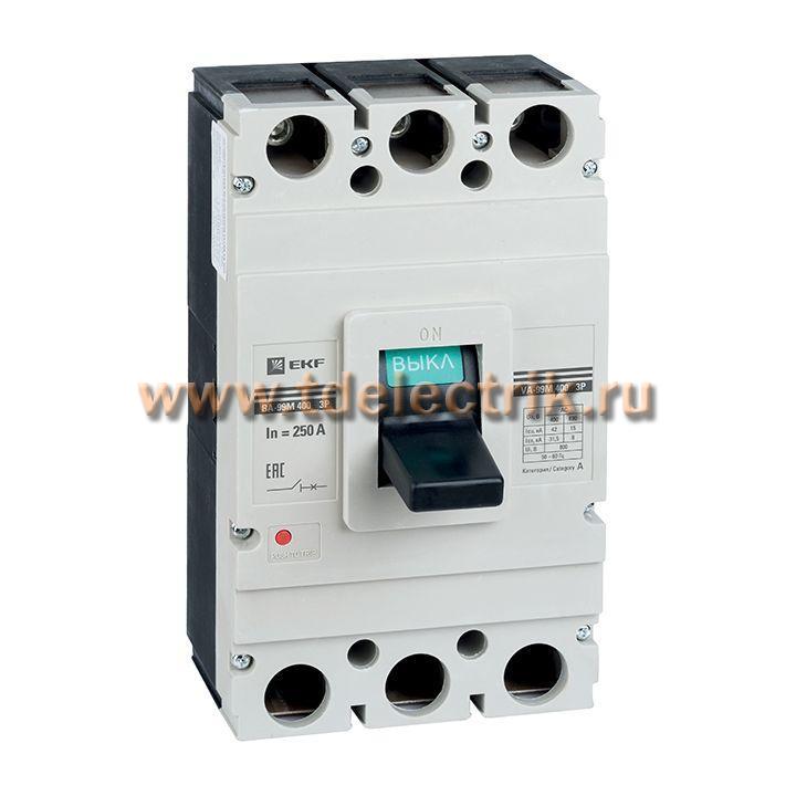 Фотография №1, Выключатель автоматический ВА-99М  400/315А 3P 42кА EKF PROxima