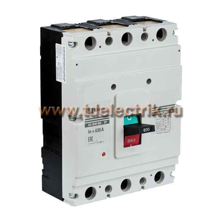 Фотография №1, Выключатель автоматический ВА-99М  800/800А 3P 50кА EKF PROxima