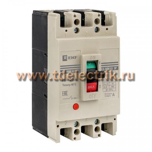Фотография №1, Выключатели автоматические ВА-99М до 1600А  EKF PROxima
