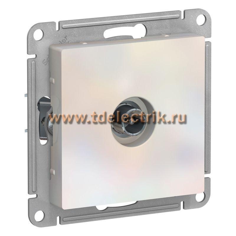 Фотография №1, ATLASDESIGN TV Розетка проходная 4DB  механизм  жемчуг