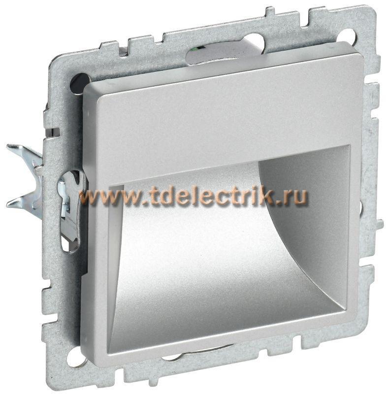 Фотография №1, BRITE Подсветка LED встраиваемая ПЛ20-БрА алюм. IEK