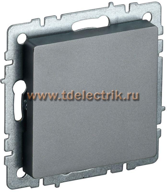 Фотография №1, BRITE Заглушка c суппортом МЗ10-БрС сталь IEK