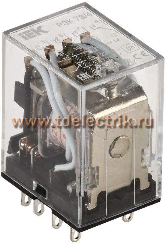 Фотография №1, Реле промежуточные РЭК78 3A; 5A IEK