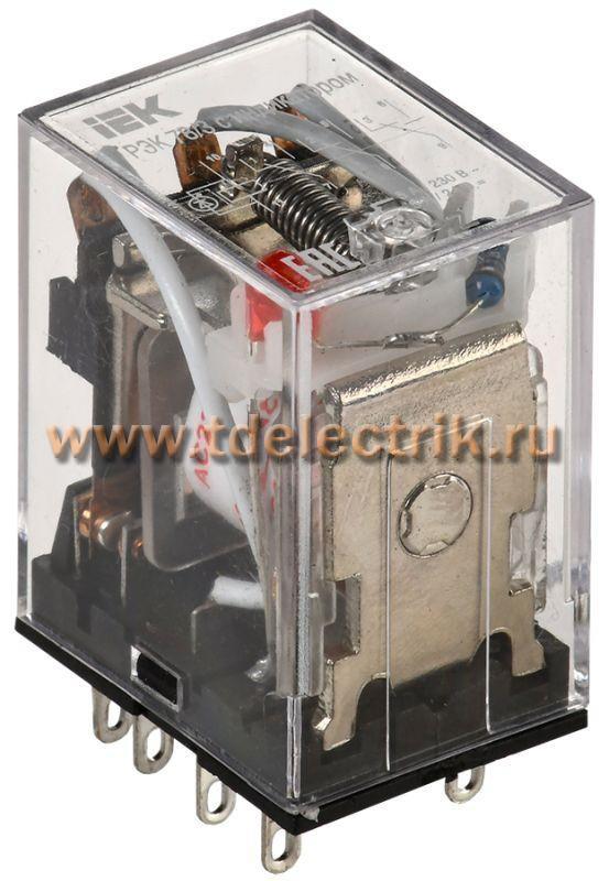 Фотография №1, Реле РЭК78/3(MY3) с индикацией 5А  230В АC ИЭК