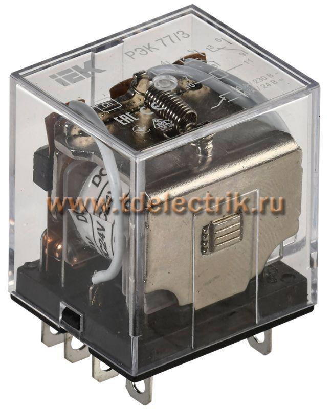 Фотография №1, Реле РЭК77/3(LY3) 10А 24В DC ИЭК