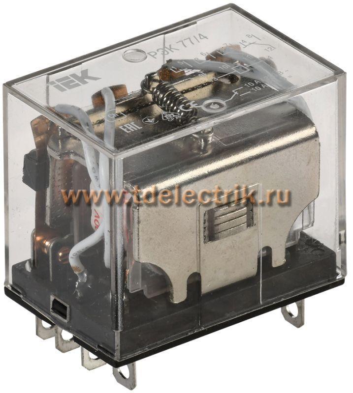 Фотография №1, Реле РЭК77/4(LY4) 10А 220В АC ИЭК