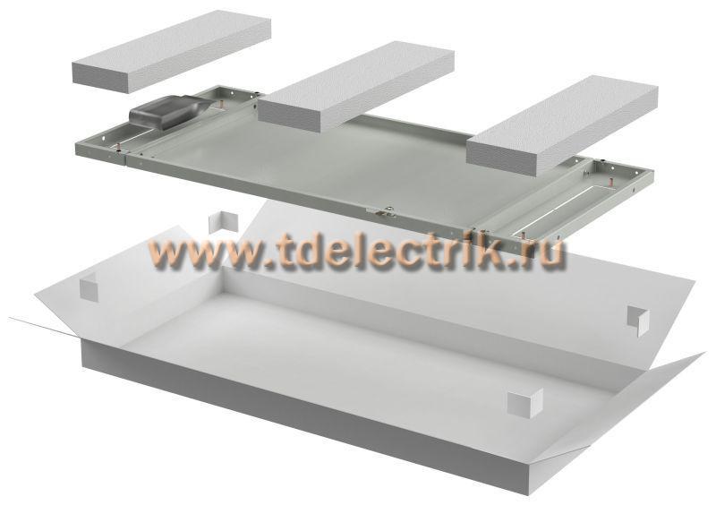 Фотография №1, ITK LINEA N Панель задняя 600мм для шкафа 42U серая