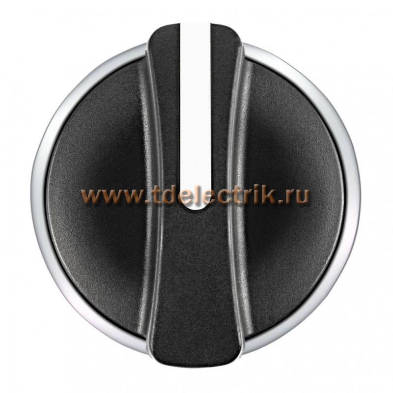Фотография №1, Переключатель с фиксацией 1-2 чёрный 1НО IP66
